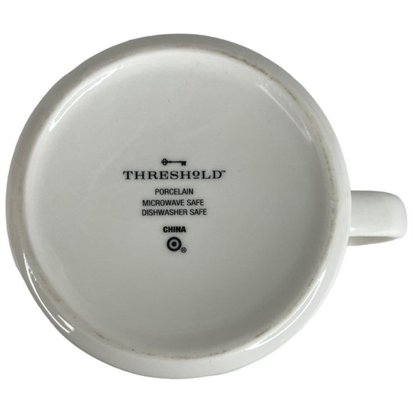 Threshold Snow Much Fun Mug Winter White Pale Blue Cup Target Home Ceramic - Picture 8 of 8